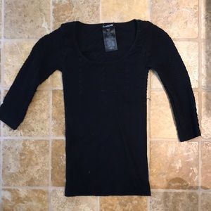 Bebe black long sleeve